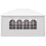 vidaXL Tente de réception 3x4 m Blanc