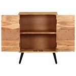 vidaXL Buffet 57x34x75 cm Bois d'acacia massif