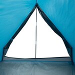 vidaXL Tente de camping en forme de A 2 personnes bleu imperméable