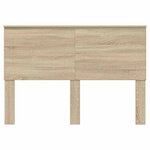 vidaXL Tête de lit Chêne Sonoma 160 cm Bois d'ingénierie