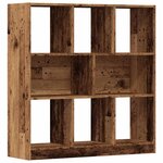 vidaXL Bibliothèque vieux bois 97 5x29 5x100 cm bois d'ingénierie