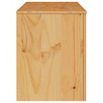 Buffet TV vidaXL "DRAMMEN" 99x43x55 cm en bois massif de pin