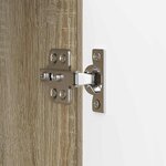 vidaXL Meuble TV Chêne Sonoma 150 x 31 x 50 cm Bois d'ingénierie