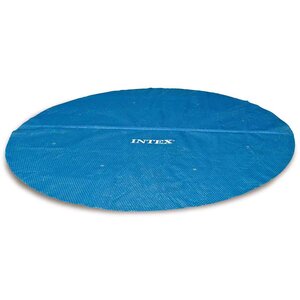 Intex Couverture solaire de piscine ronde 244 cm