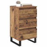 vidaXL Buffet avec tiroir Bois ancien Bois d'ingénierie