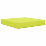 vidaXL Coussin de canapé d'extérieur Vert 60 x 60 x 8 cm Polyester