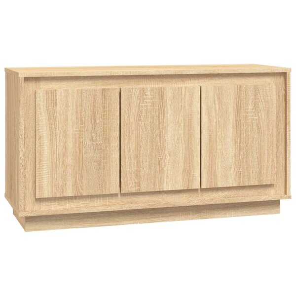vidaXL Buffet chêne sonoma 102x35x55 cm bois d'ingénierie