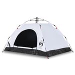 vidaXL Tente de camping 4 personnes tissu occultant libération rapide