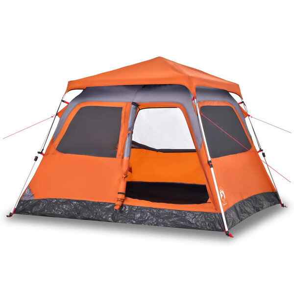 vidaXL Tente de camping à dôme 4 personnes libération rapide