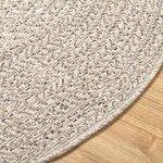 vidaXL Tapis ZIZUR Crème PP