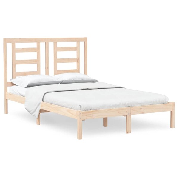 vidaXL Cadre de lit sans matelas 120x200 cm bois de pin massif