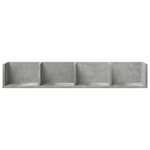 vidaXL Armoire murale gris béton 99x18x16 5 cm bois d'ingénierie