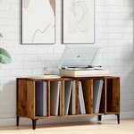 vidaXL Armoire à disques vieux bois 100x38x48 cm bois d'ingénierie