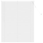 vidaXL Store Vénitien Réglable Blanc 150 x 120 cm PVC