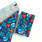 KIT Feuille cadeau réutilisable S Bleu Arras