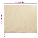 vidaXL Housse de protection pour plantes avec fermeture éclair 70 g/m²