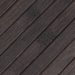 vidaXL Tapis rectangulaire marron foncé 70x200 cm bambou