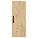 vidaXL Armoire murale chêne sonoma 34 5x34x90 cm