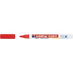 Marqueur Craie Liquide 4085 Rouge Pointe Ronde 1-2 mm EDDING