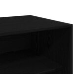 vidaXL Armoire Chêne noir 100 x 50 x 200 cm Bois d'ingénierie