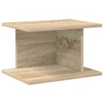 vidaXL Table de chevet 2 Pièces Chêne Sonoma 40 x 30 x 25 cm