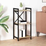 vidaXL Étagère Chêne Sonoma 40 x 30 x 85 cm Bois d'ingénierie