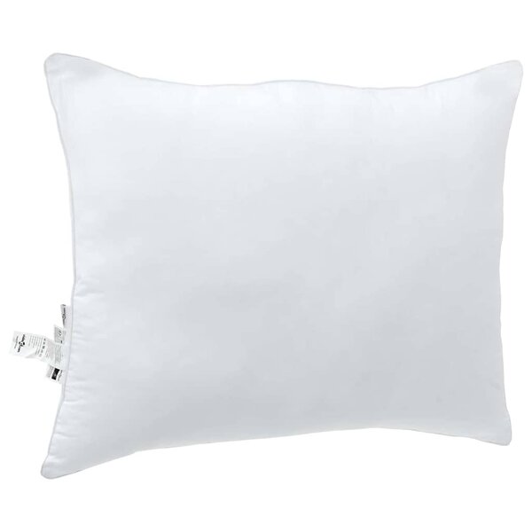 vidaXL Oreiller Blanc Mélange de 105gsm 50  coton et 50  polyester