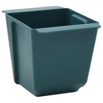 vidaXL Caisses à fleurs pour palettes Euro 24 pc Vert Polypropylène