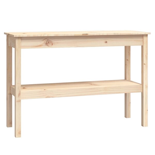 vidaXL Table console 110x40x75 cm Bois massif de pin