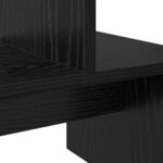 vidaXL Ensemble meuble TV Montage mural Chêne noir 180 5 x 30 x 43 cm