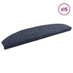 vidaXL Tapis d'escalier auto-adhésifs 15 pièces 80 x 24 5 x 3 5 cm