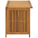 vidaXL Boîte de rangement de jardin 90x50x58 cm bois d'acacia massif