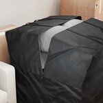 vidaXL Sac de stockage extérieur Noir 80 x 80 x 60 cm Tissu 420D