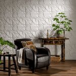 WallArt Panneaux muraux 3D Liam 12 Pièces GA-WA31