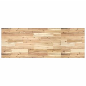 vidaXL Dessus de bureau non traité 120x50x2 cm bois d'acacia massif