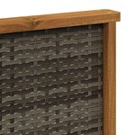 vidaXL Ensembles de canapés 8 pc Bois d'Acacia Massif