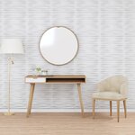 vidaXL Panneaux muraux 12 Pièces blanc 50x50 cm XPS 3 m² pierre