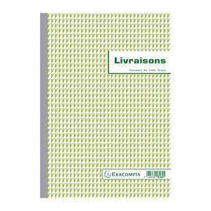 Manifold Livraisons 29 7x21cm 50 Feuillets Dupli Autocopiants - Motif  - X 5 - Exacompta