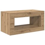 vidaXL Chêne Artisanal