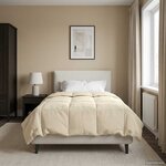 vidaXL Duvet d'hiver 140 x 200 cm Hiver Microfibre (100  polyester)