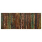 vidaXL Tête de lit multicolore 200 cm bois massif récupération
