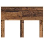 vidaXL Tête de lit Bois Ancien 120 cm Bois d'ingénierie