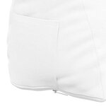 vidaXL Coussin de Dos Blanc 45 x 20 x 35 cm tissu