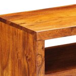 VidaXL Meuble TV mural multicolore 90x30x30 bois massif d'acacia