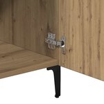 vidaXL Buffet chêne artisanal 90x34x80 cm bois d'ingénierie