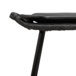 Tabourets de jardin vidaXL 2 Pièces Noir 50x40x45 cm Poly Rattan