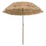 vidaXL Parasol de jardin Naturel 205 x 205 x 210 cm