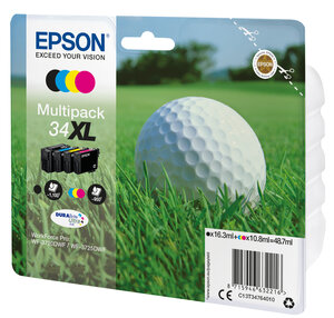 Epson 34xl encre multipack cmyk blister multipack 34xl encre durabrite ultra cmyk blister (xl)