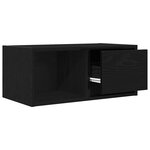 vidaXL Meuble TV chêne noir 60x31x25 5 cm bois d'ingénierie