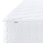 vidaXL Matelas à ressorts ensachés dureté moyenne 80x200 cm